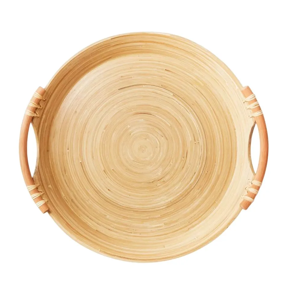 Spun Bamboo Tray Hight Quality