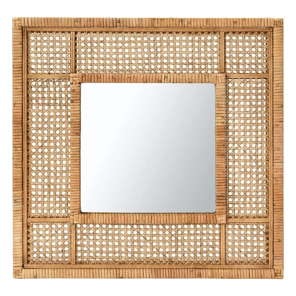 Square Rattan Mirror Vietnam