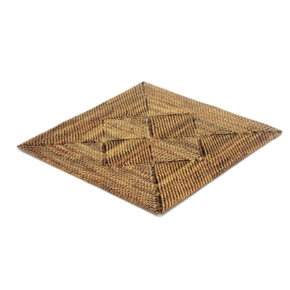 Square Rattan Placemats Vietnam