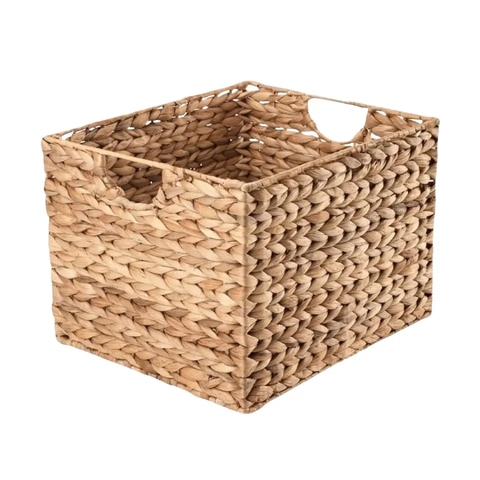 Square Water Hyacinth Baskets Vietnam