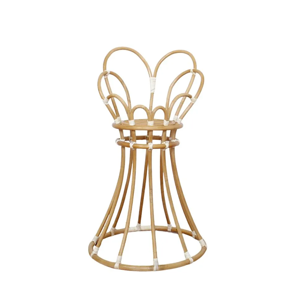 Tall Rattan Plant Stand OEM
