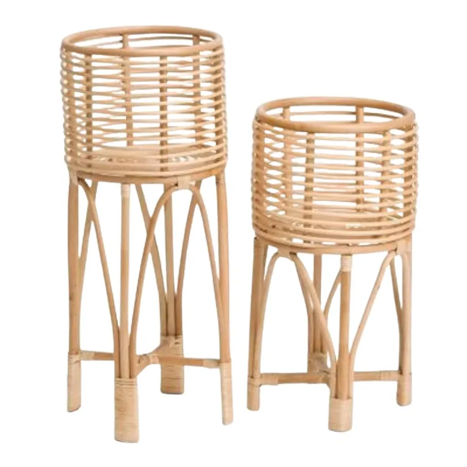 Tall Rattan Plant Stand Short Lead Time