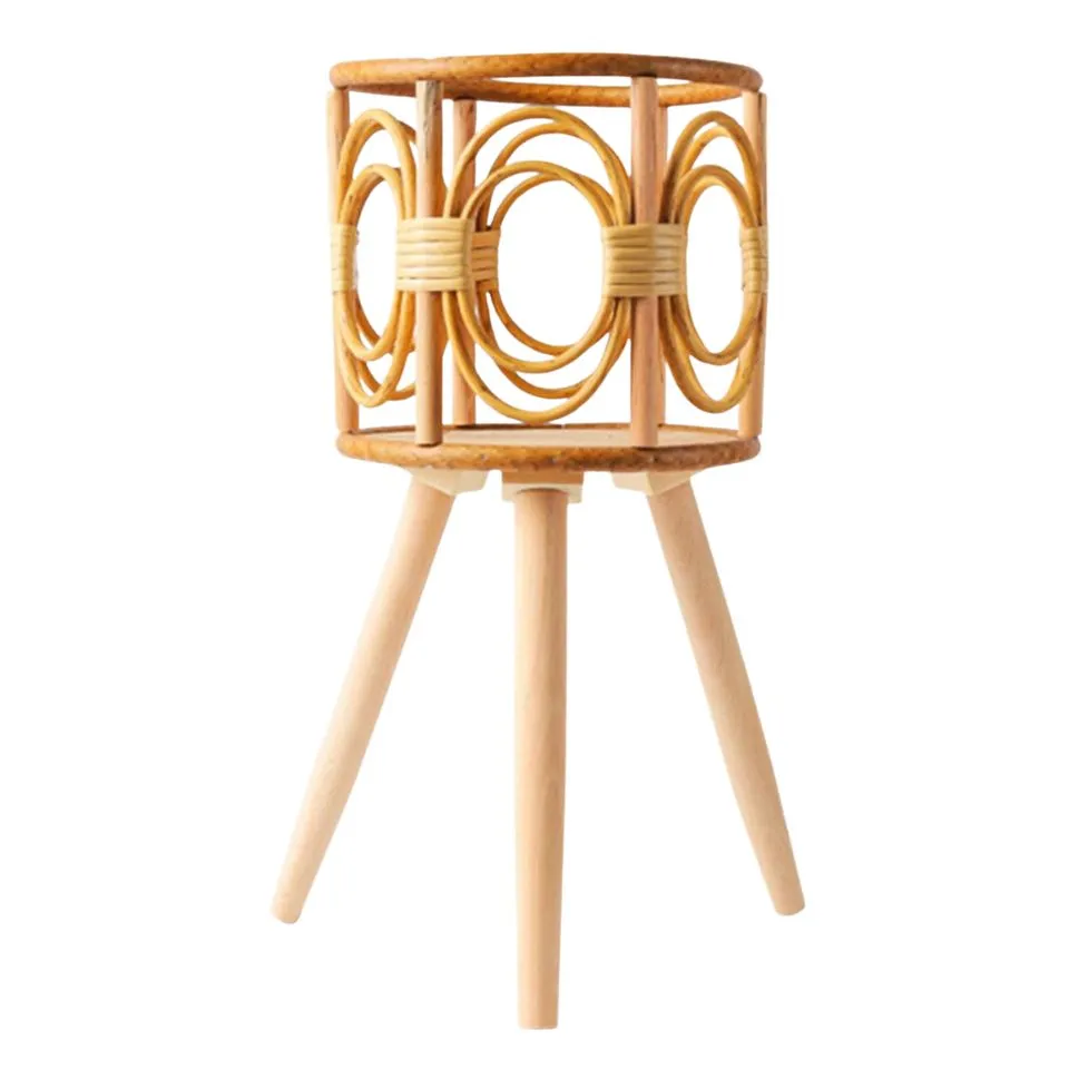 Tall Rattan Plant Stand Manufacturer