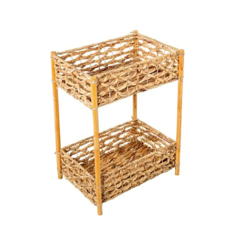 Tier Water Hyacinth Tray OEM