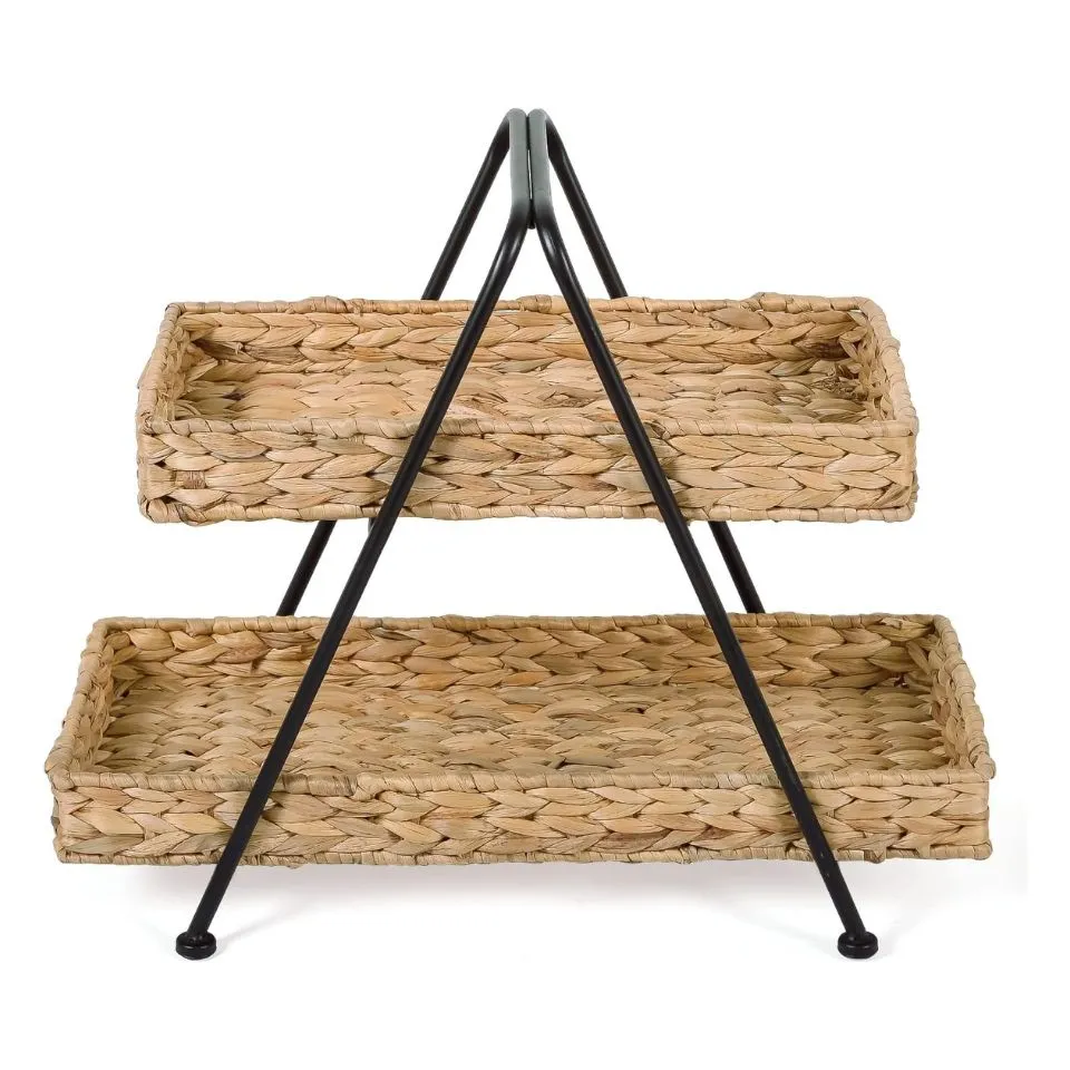Tier Water Hyacinth Tray Vietnam