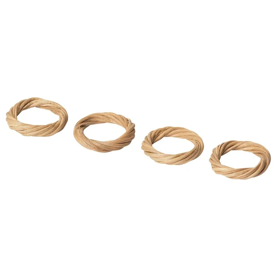 Twisted Rattan Napkin Rings Vietnam
