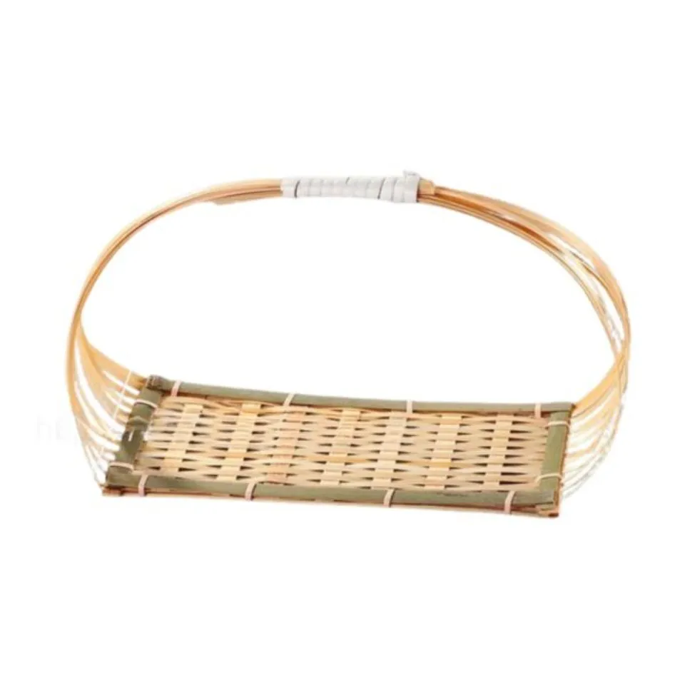 Unique Weaving Bamboo Tray Low Moq