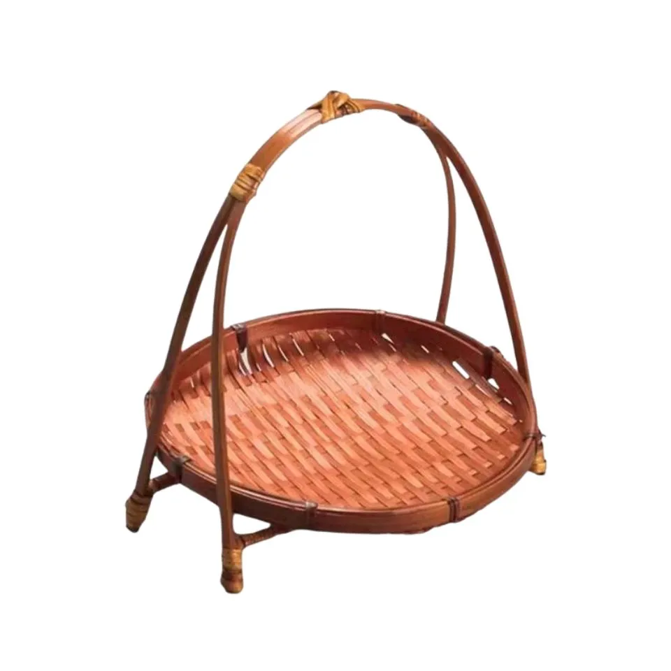 Unique Weaving Bamboo Tray Vietnam