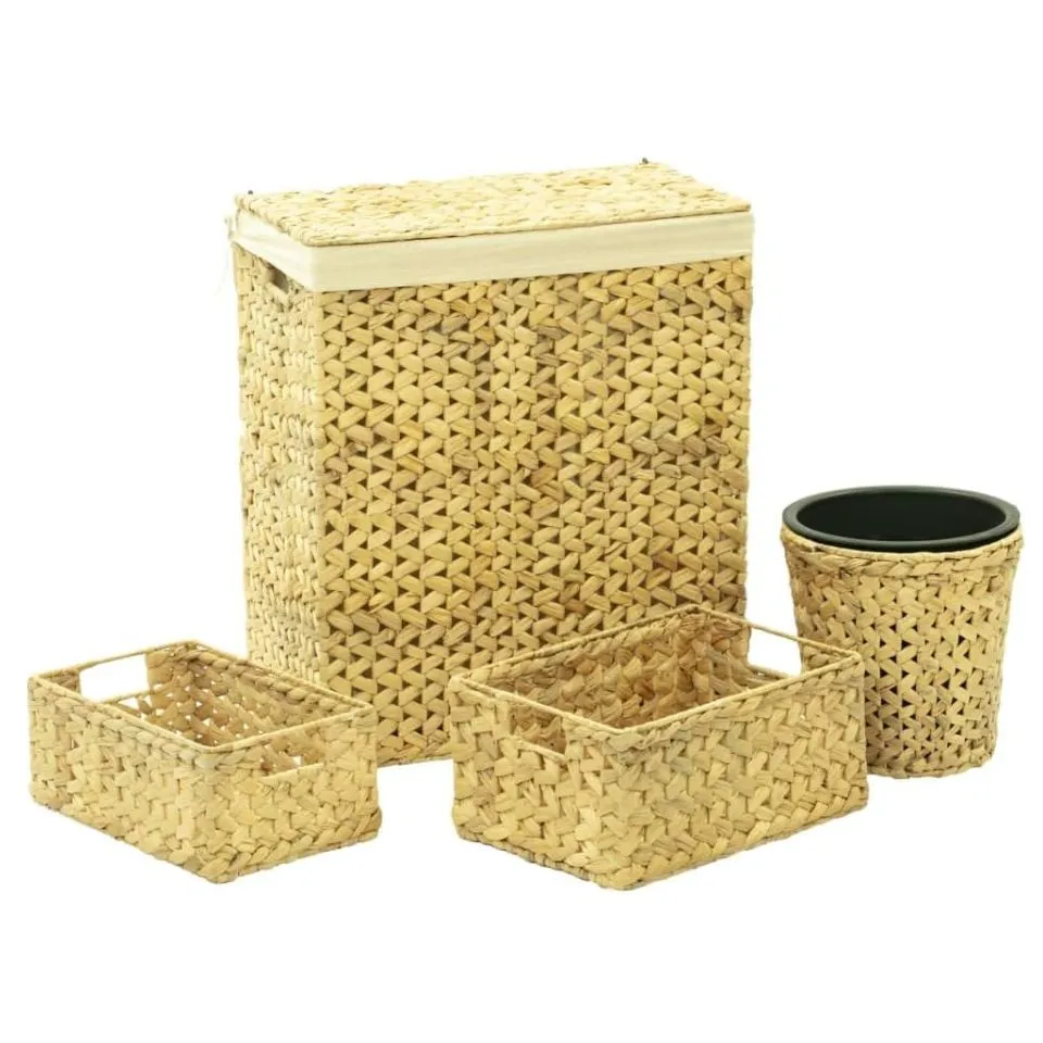 Water Hyacinth Bathroom Set Hight Quality