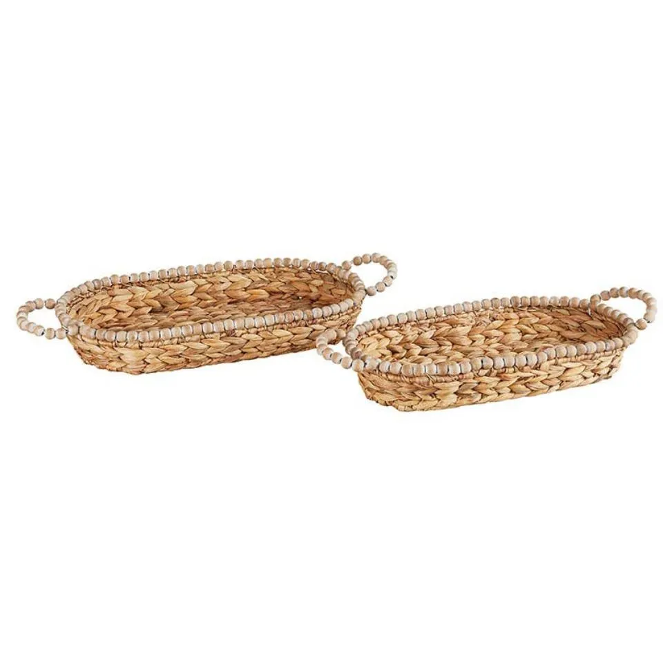 Water Hyacinth Bread Basket Private Label