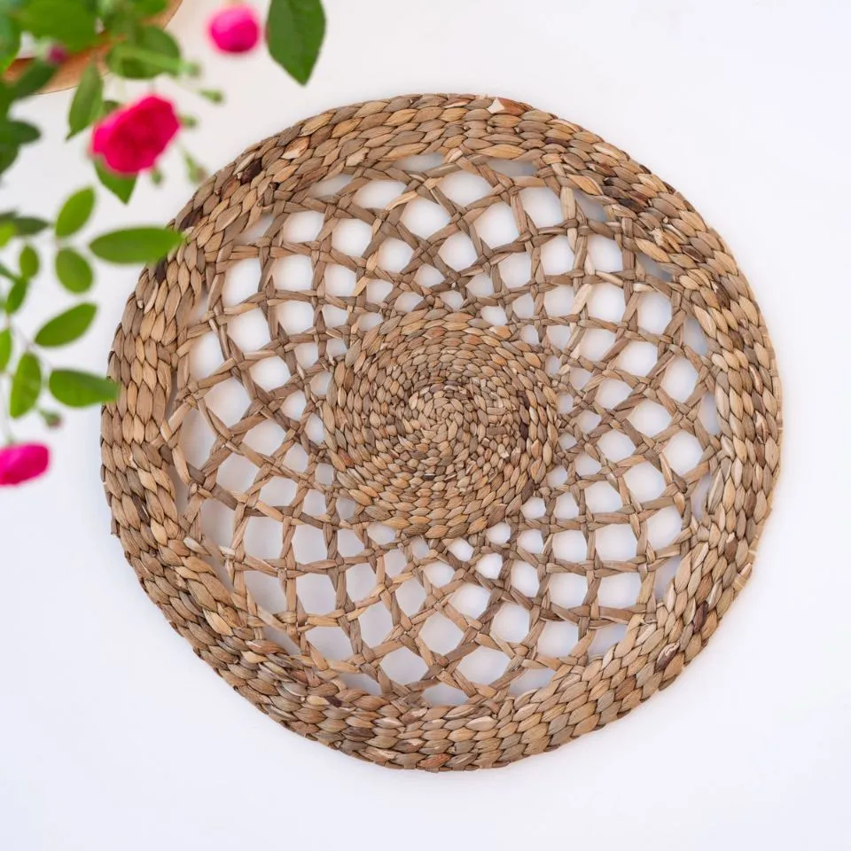 Water Hyacinth Coasters Private Label