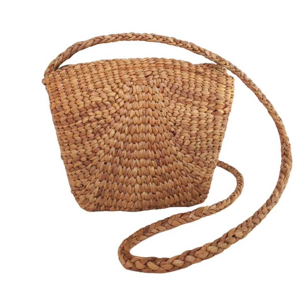 Water Hyacinth Crossbody Bag Low Moq
