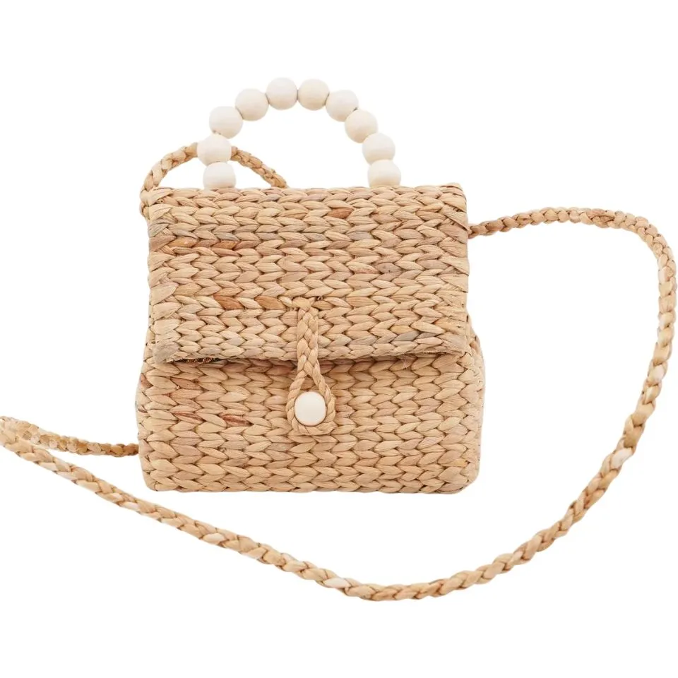 Water Hyacinth Crossbody Bag Short Lead Time