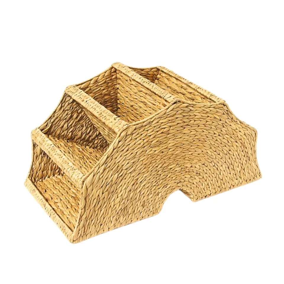 Water Hyacinth Desk Organizer Hight Quality