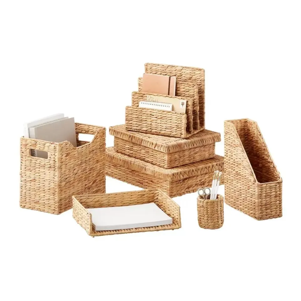 Water Hyacinth Desk Organizer Manufacturer