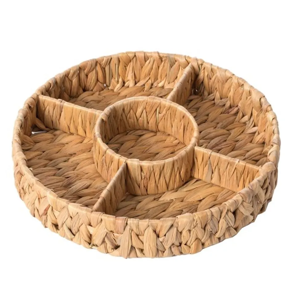 Water Hyacinth Dip And Chip Tray Wholesaler