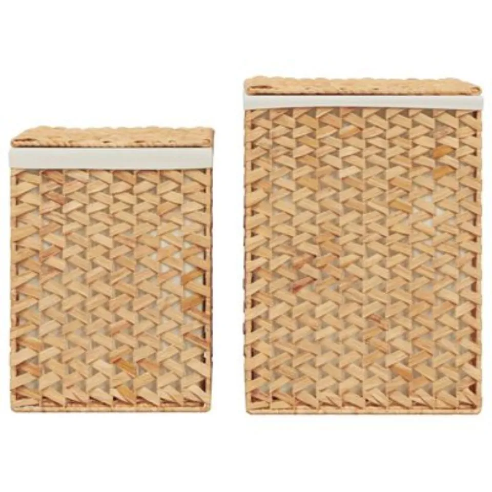 Water Hyacinth Laundry Baskets Low Moq