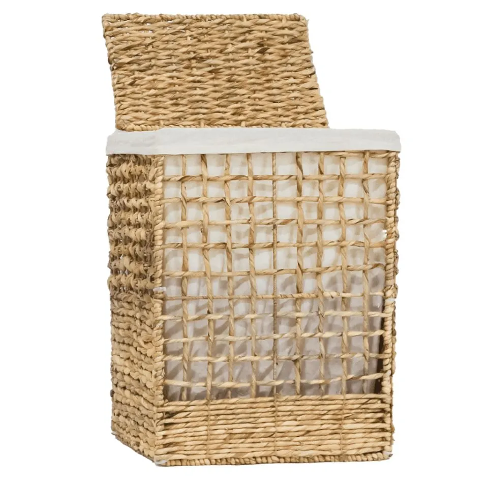 Water Hyacinth Laundry Baskets Hight Quality