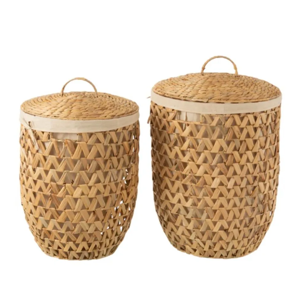 Water Hyacinth Laundry Baskets Manufacturer