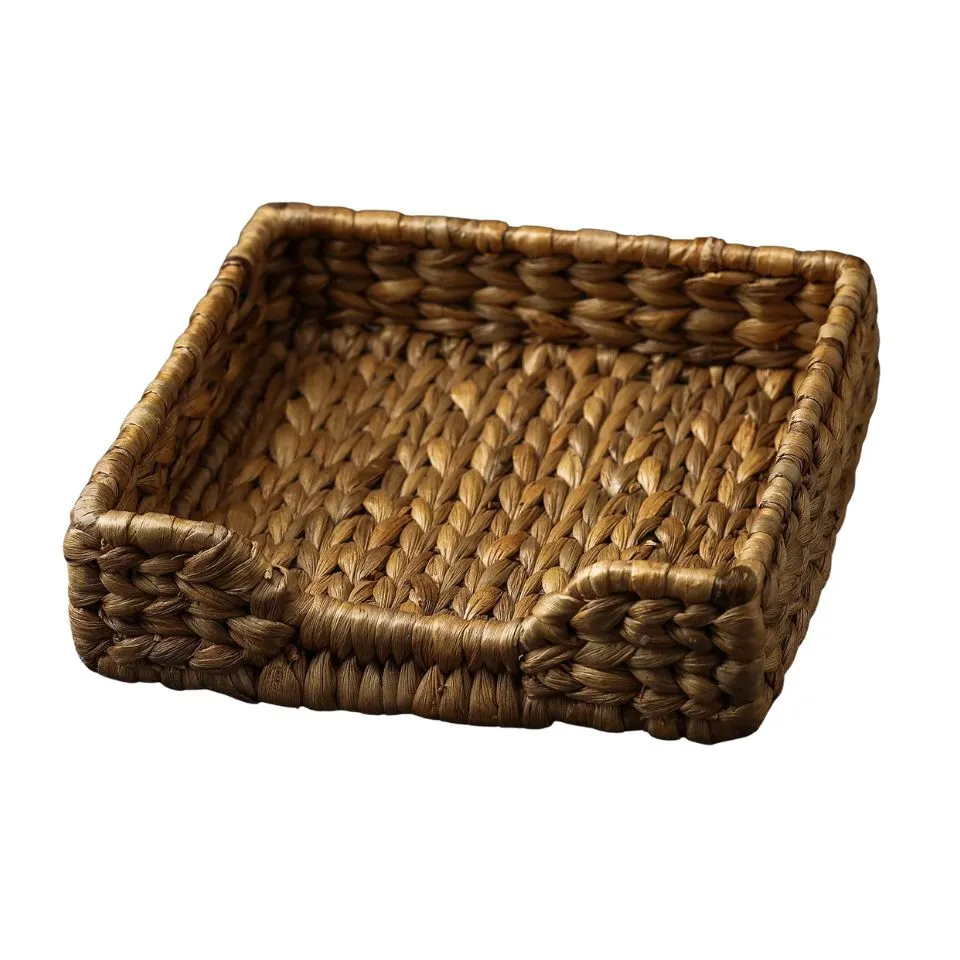 Water Hyacinth Napkin Holder Short Lead Time