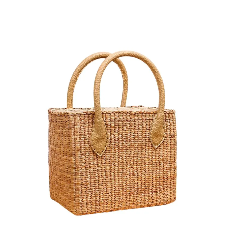 Water Hyacinth Rectangle Handbag Vietnam