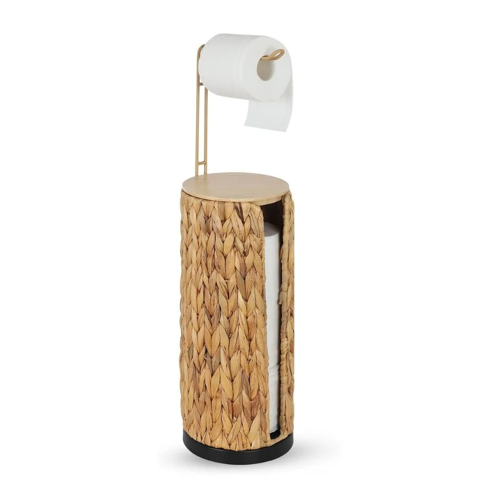 Water hyacinth Toilet Roll Holder Custom