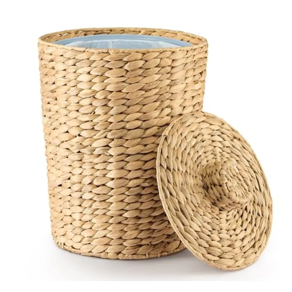 Water Hyacinth Trash Basket Manufacturer