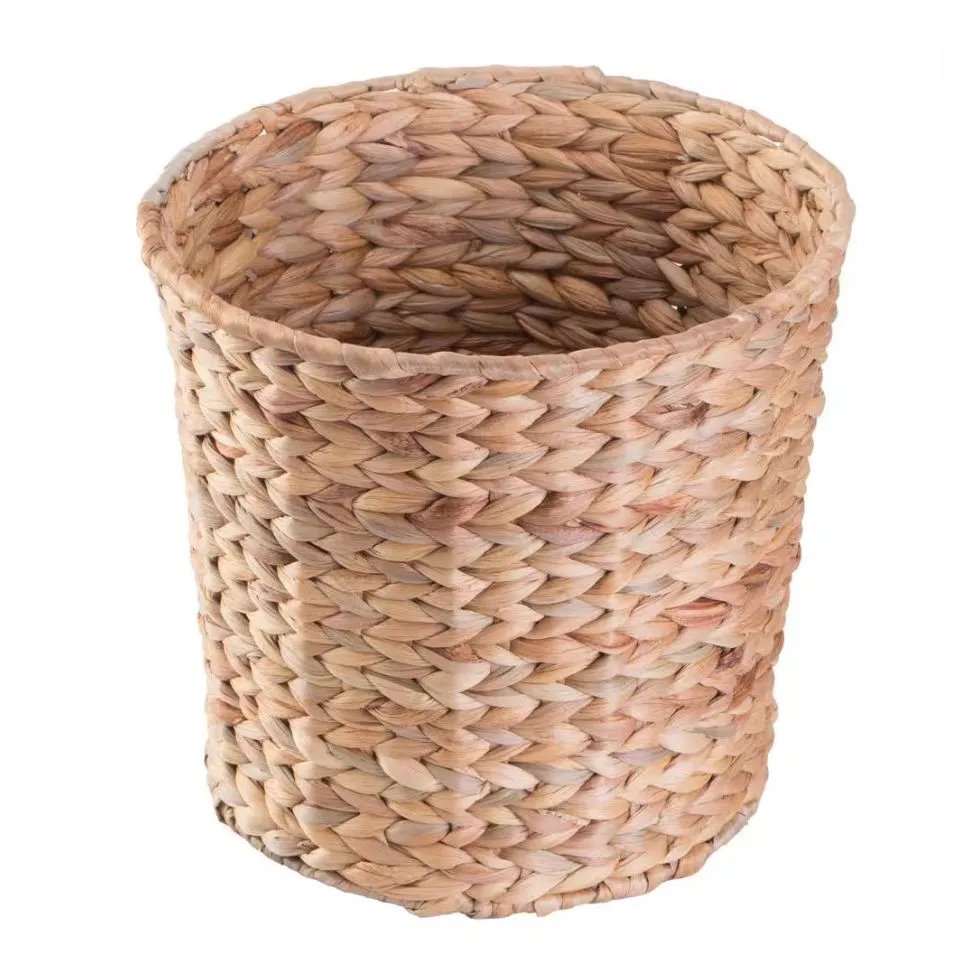 Water Hyacinth Trash Basket OEM