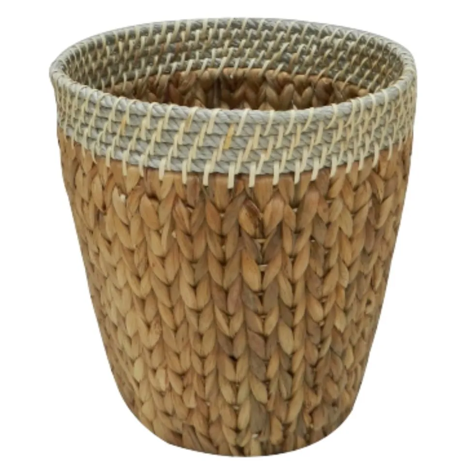 Water Hyacinth Trash Basket Short Lead Time