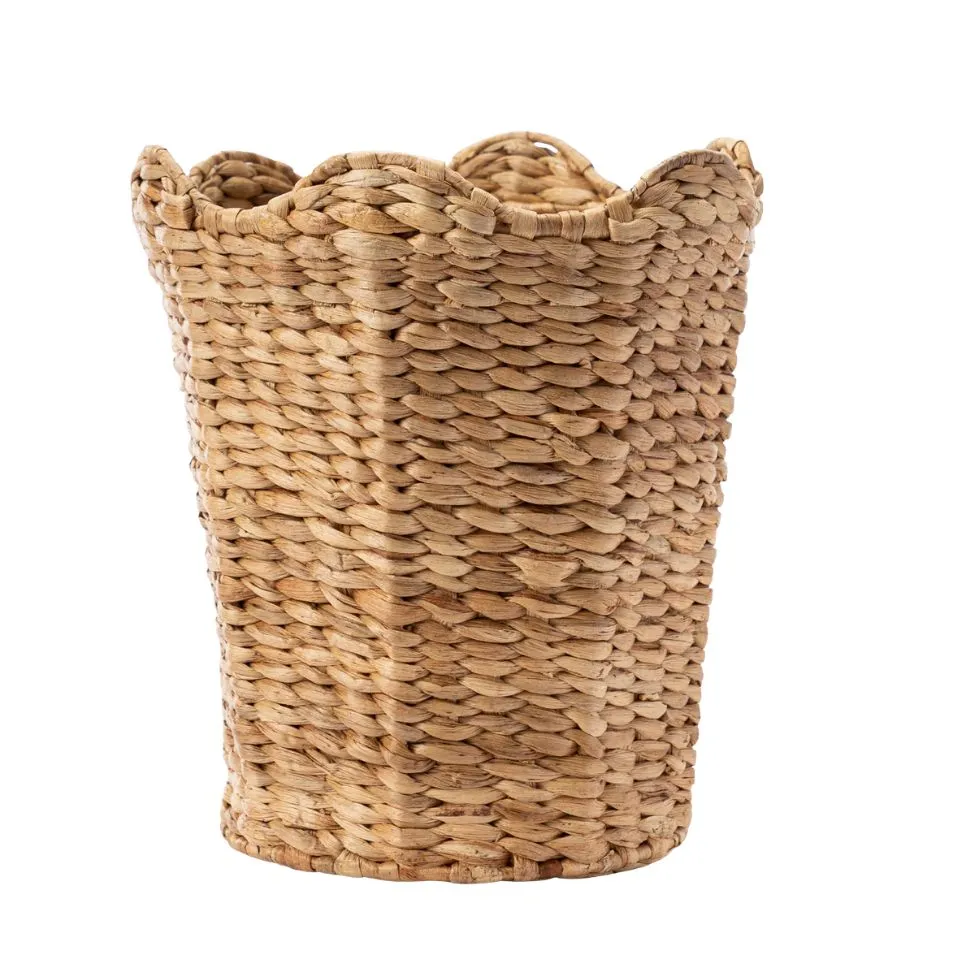 Water Hyacinth Trash Basket Vietnam