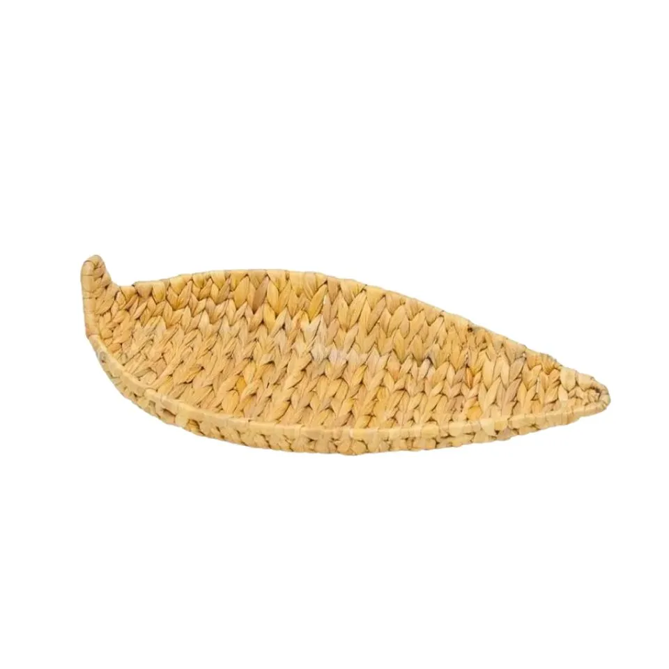 Water Hyacinth Tray For Decor Table OEM