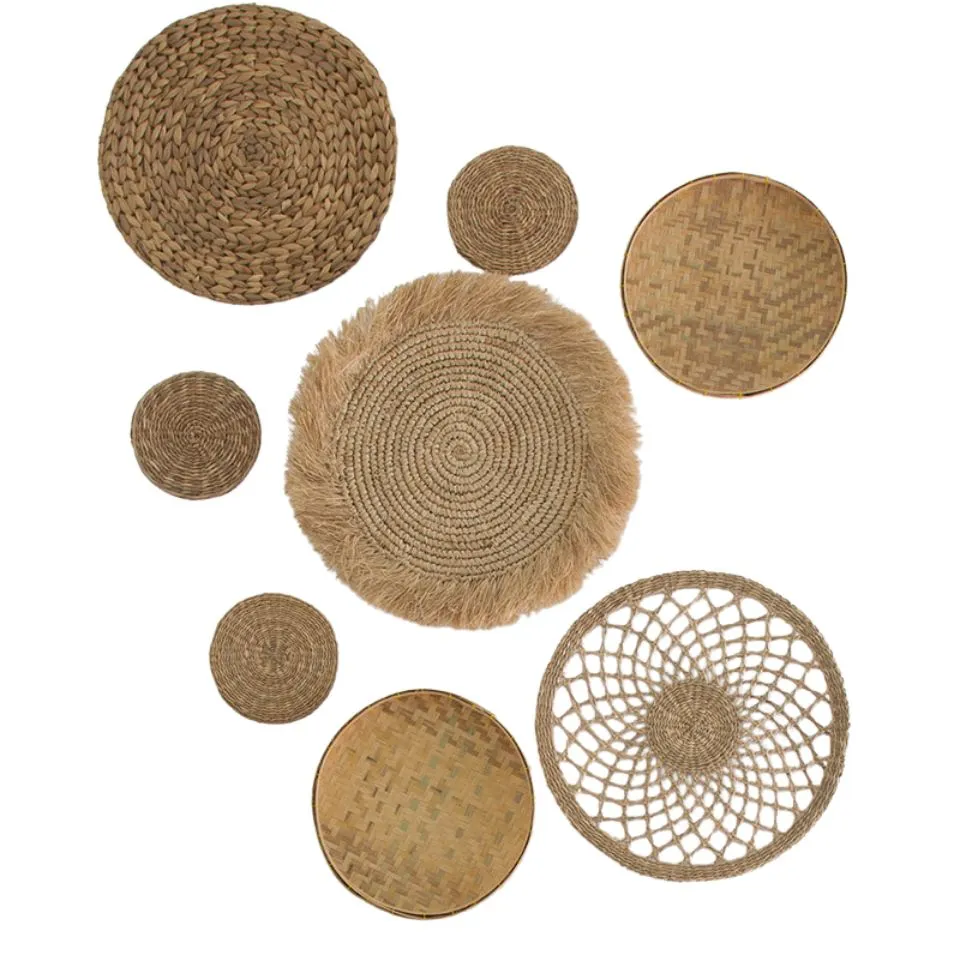 Water Hyacinth Wall Decor Handicraft