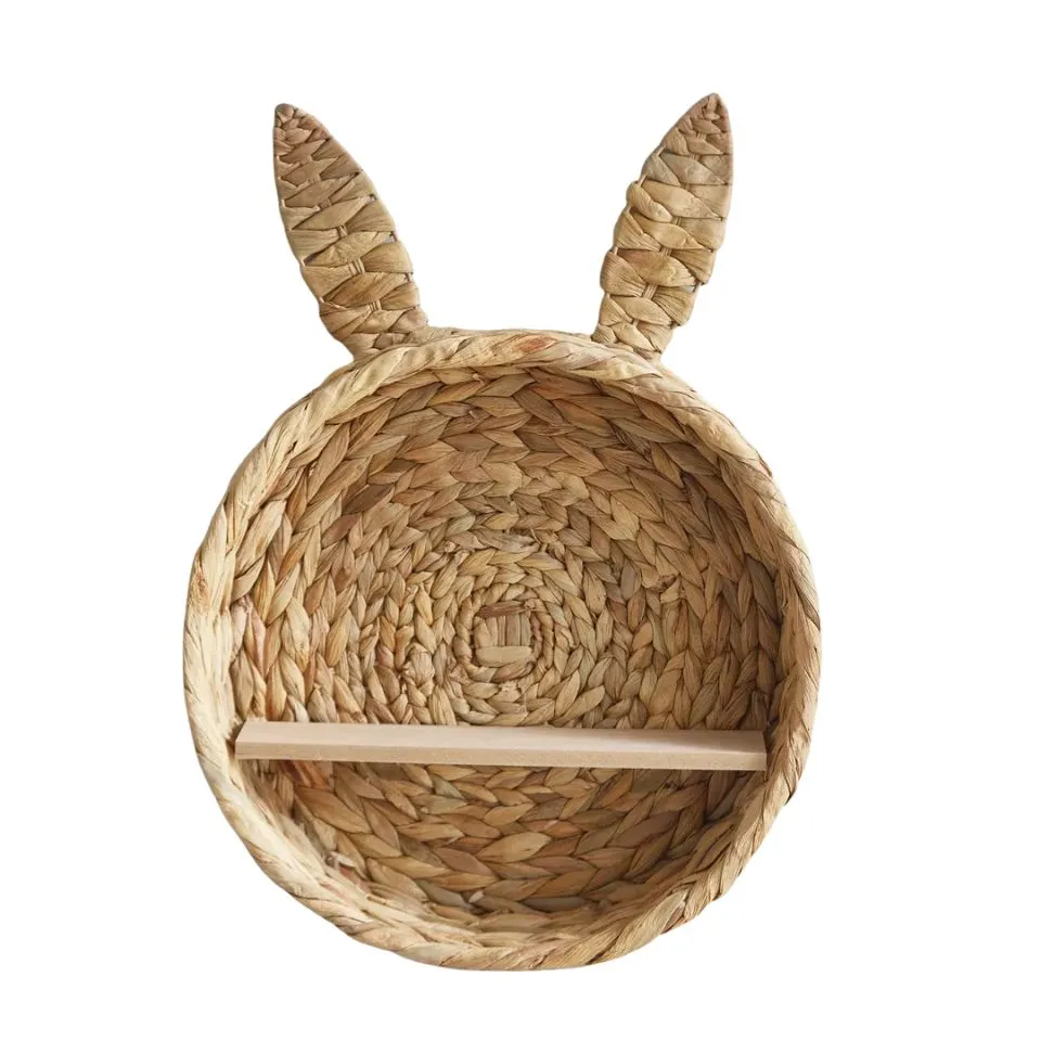 Water Hyacinth Wall Shelf for kids Low Moq