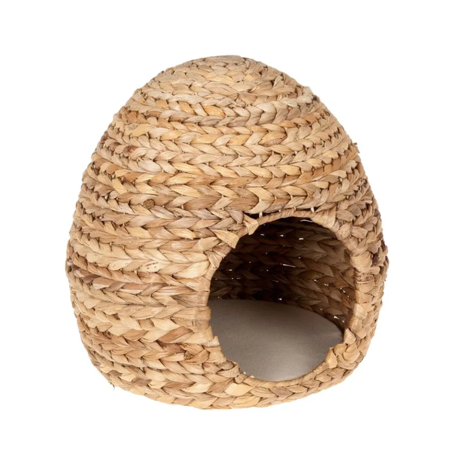 Water Hyacinth Woven Cat House Manufacturer