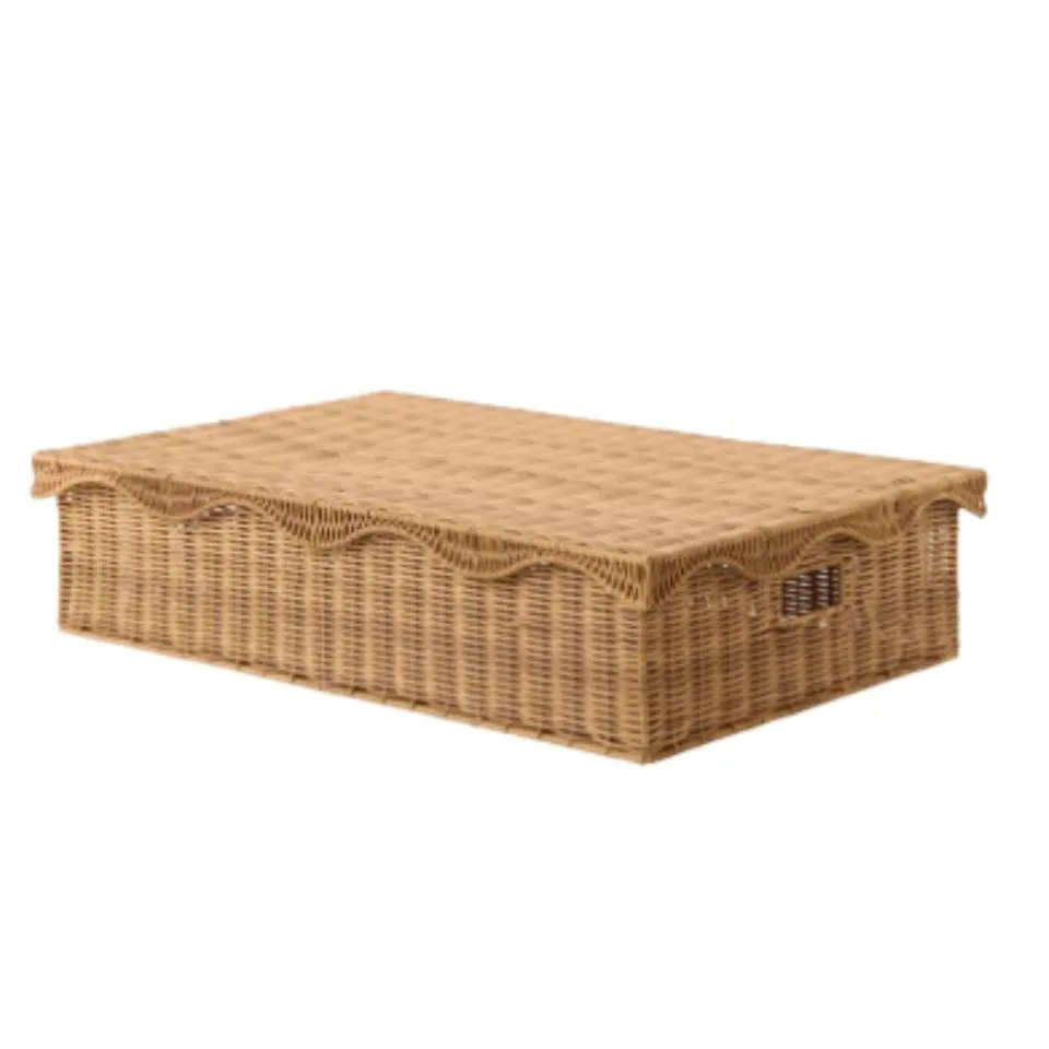 Weave Rattan Underbed Baskets Handicraft