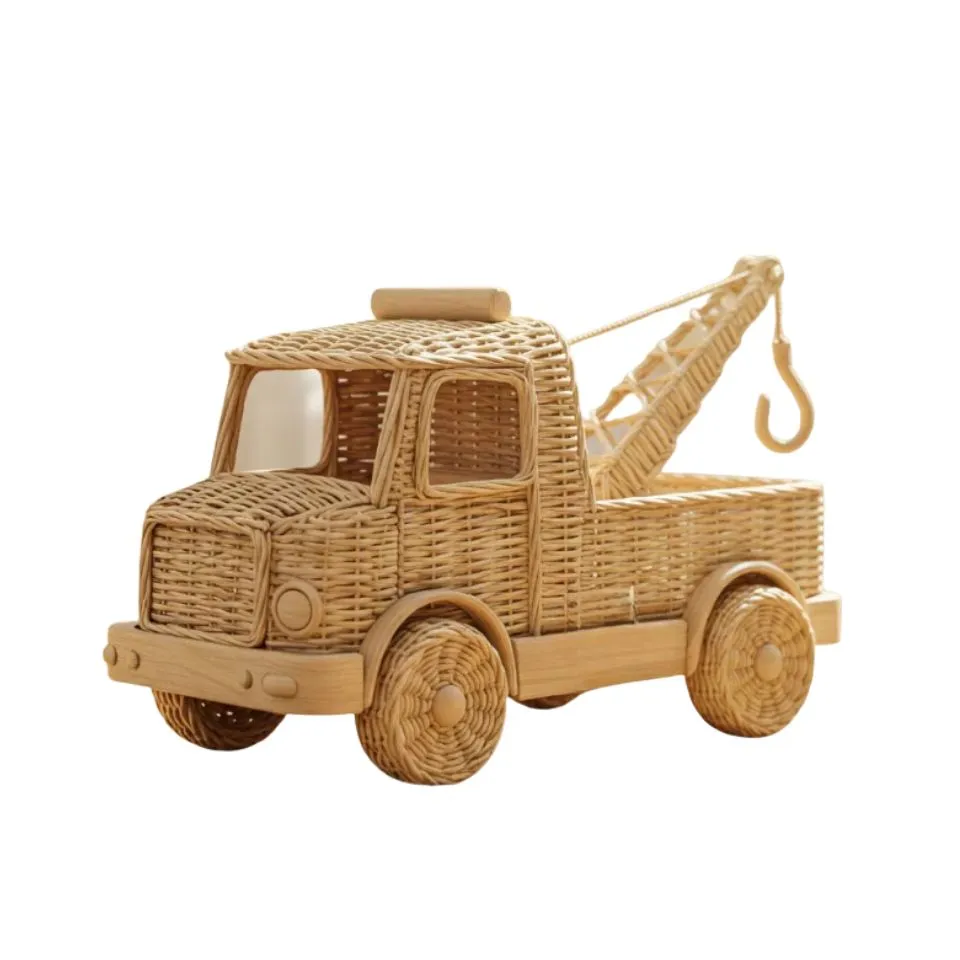 Wicker Rattan Toy Vehicles Manufacturer