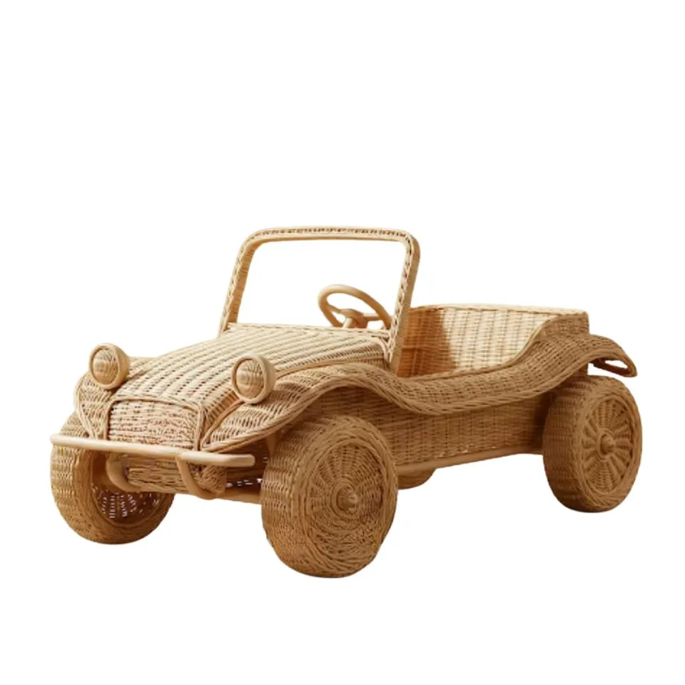Wicker Rattan Toy Vehicles Vietnam