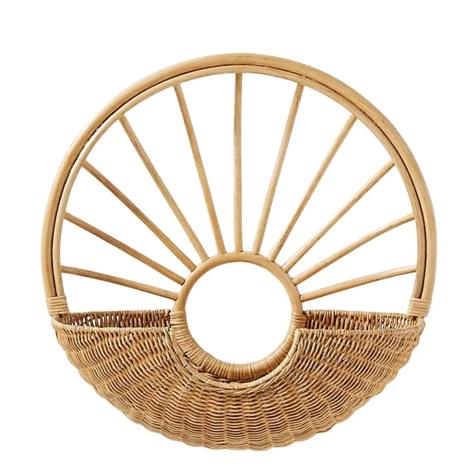 Wicker Rattan Wall Shelf Manufacturer