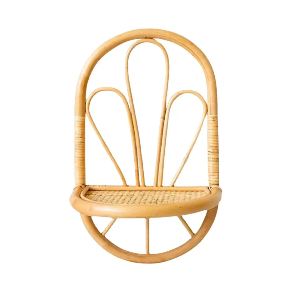 Wicker Rattan Wall Shelf Short Lead Time