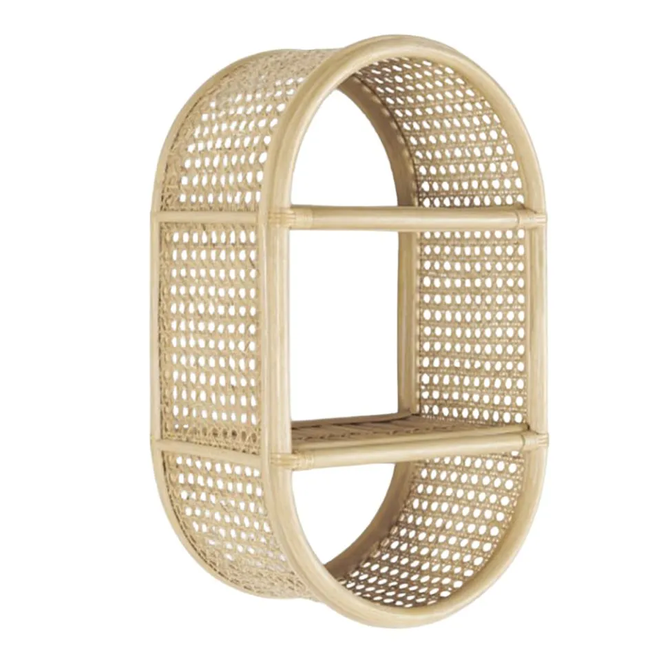 Wicker Rattan Wall Shelf Hight Quality