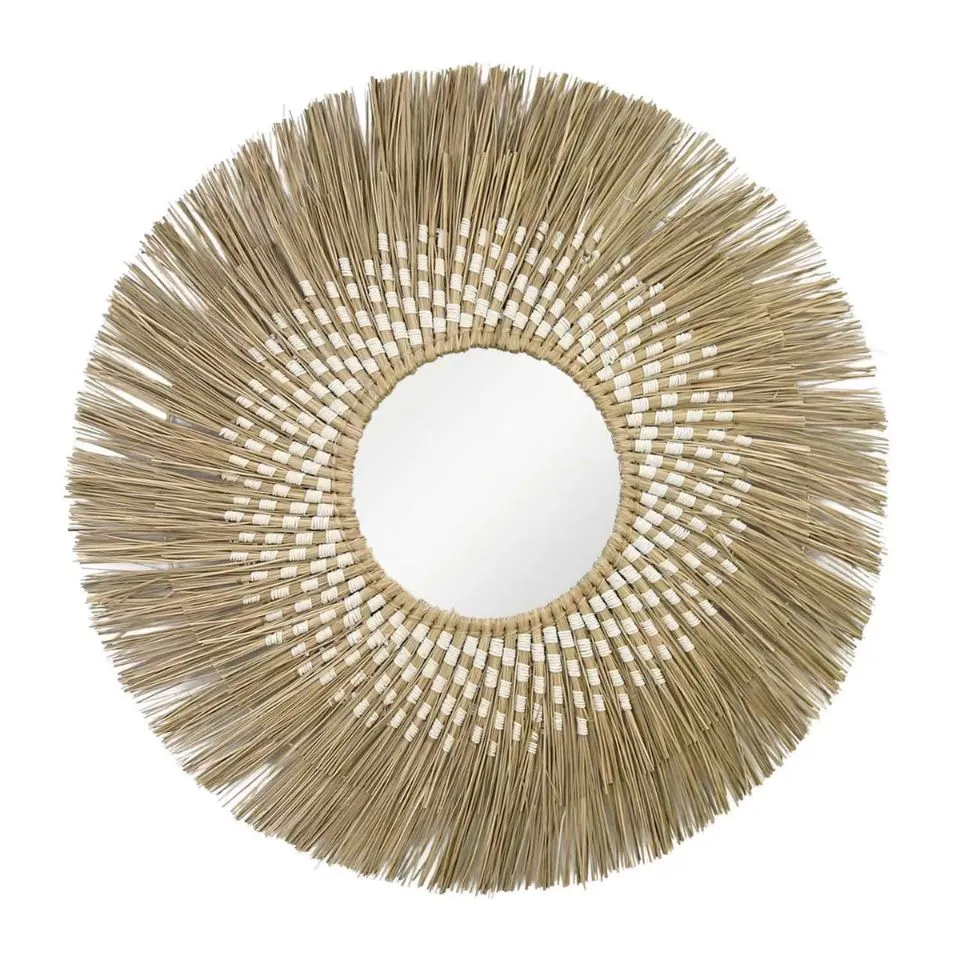 Woven Seagrass Mirror Low Moq
