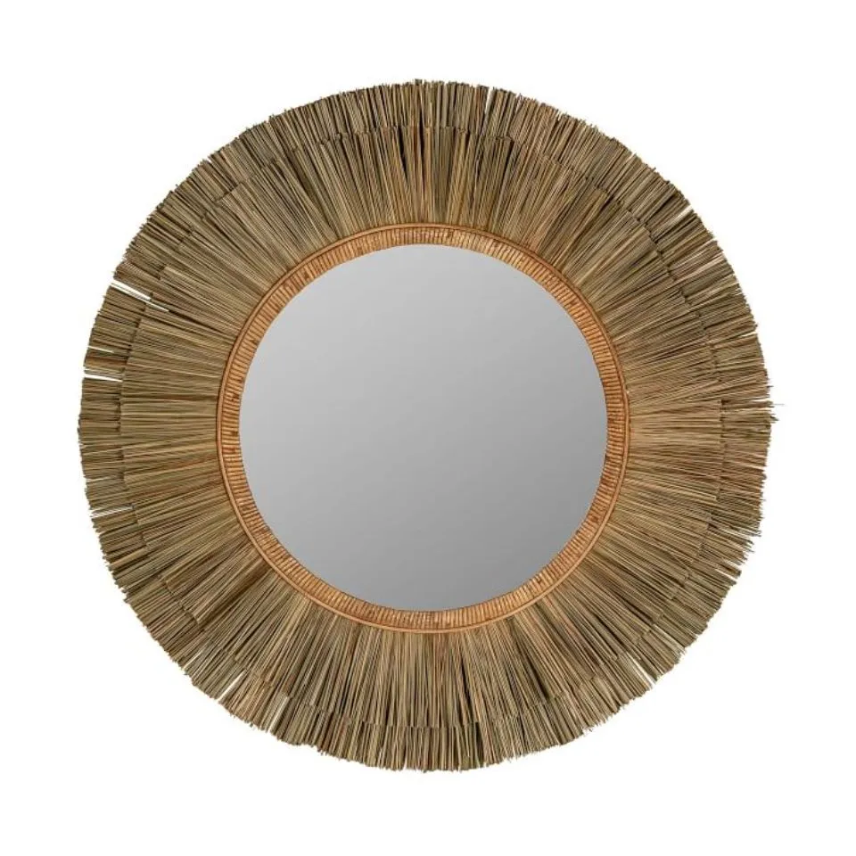 Woven Seagrass Mirror Custom